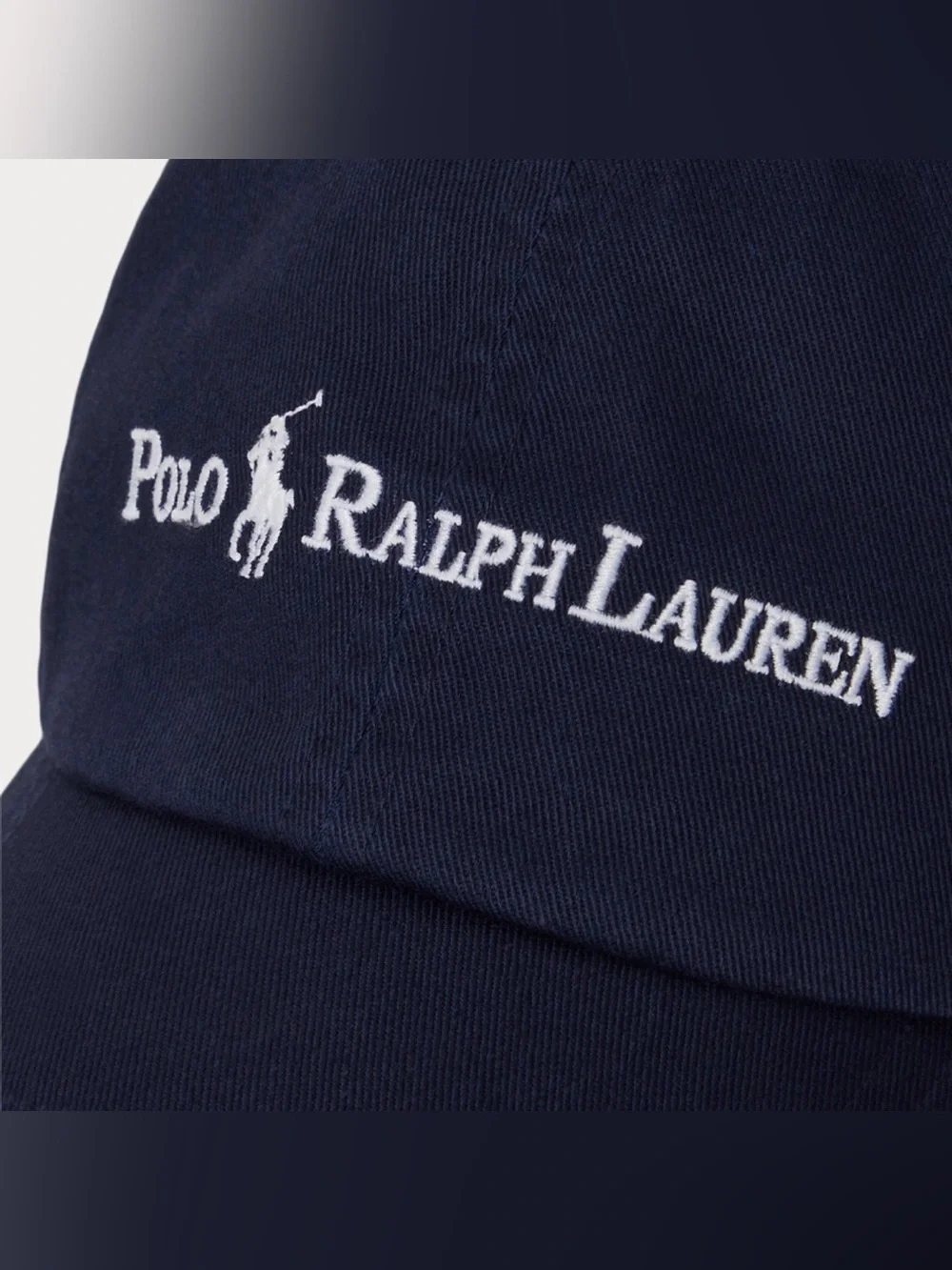 BRAND NEW ⭐️ Polo by Ralph Lauren Navy Embroidered Baseball Cap